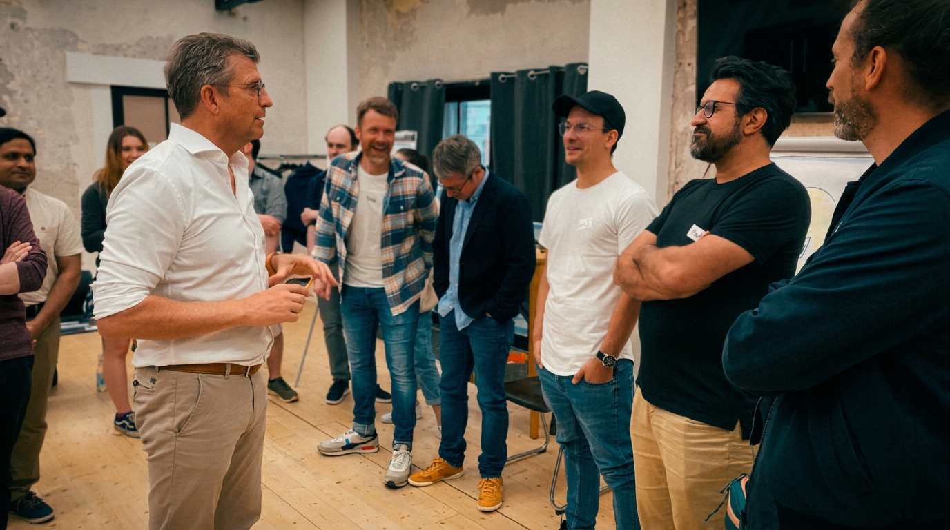 Sommerliche Atmosphäre in Paderborn — der größere Bogen der Sommerakademie